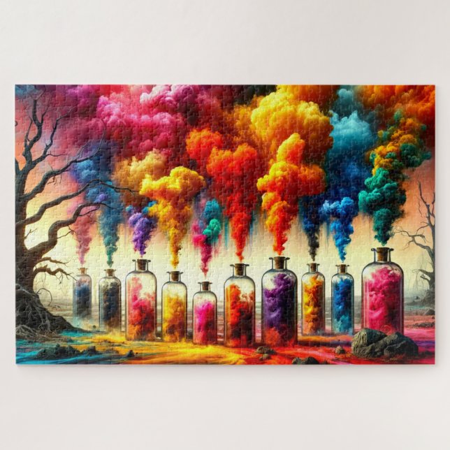 Colorful Potions Jigsaw Puzzle (Horizontal)