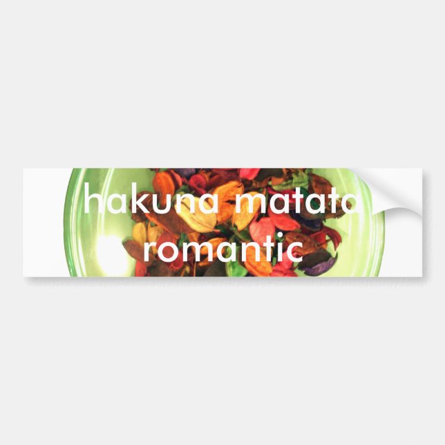 Colorful Potpourri: A Scent-sational Display Bumper Sticker (Front)