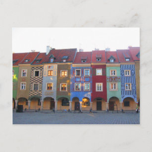 Colorful Poznan Postcard