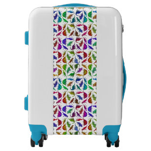 Colorful Prehistoric Dinosaurs Luggage