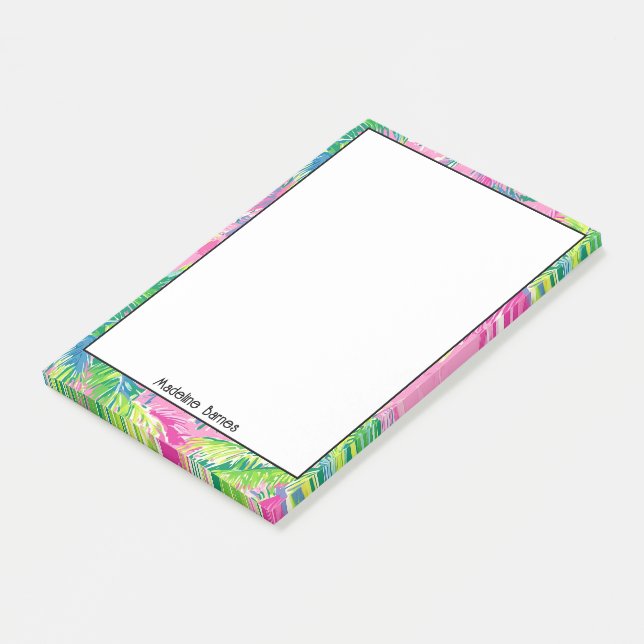 Colorful Preppy Notepad (Angled)