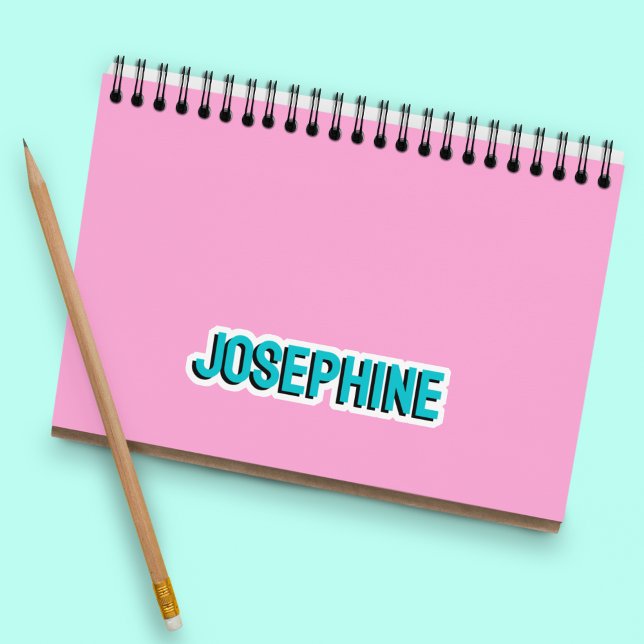 Colorful Preppy Teen Girls Name  Sticker (Creator Uploaded)