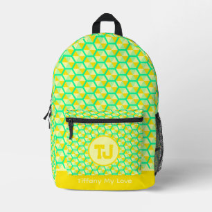 Colorful Preschool High School Personalized Backpa Printed Backpack