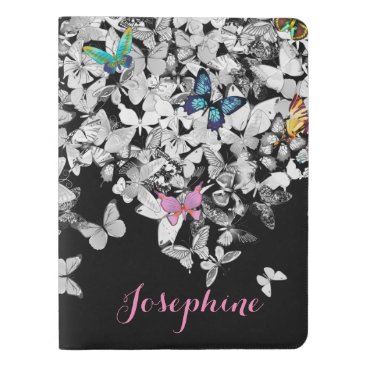 colorful pretty butterflies journal
