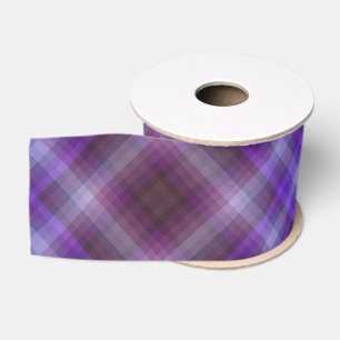 Colorful Pretty Purple Colors Of The Year Grosgrain Ribbon