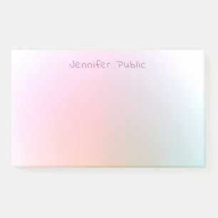 Colorful Professional Template Modern Elegant Post-it Notes