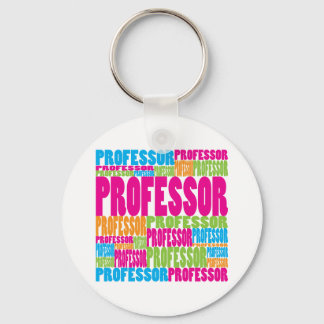 Colorful Professor Keychain