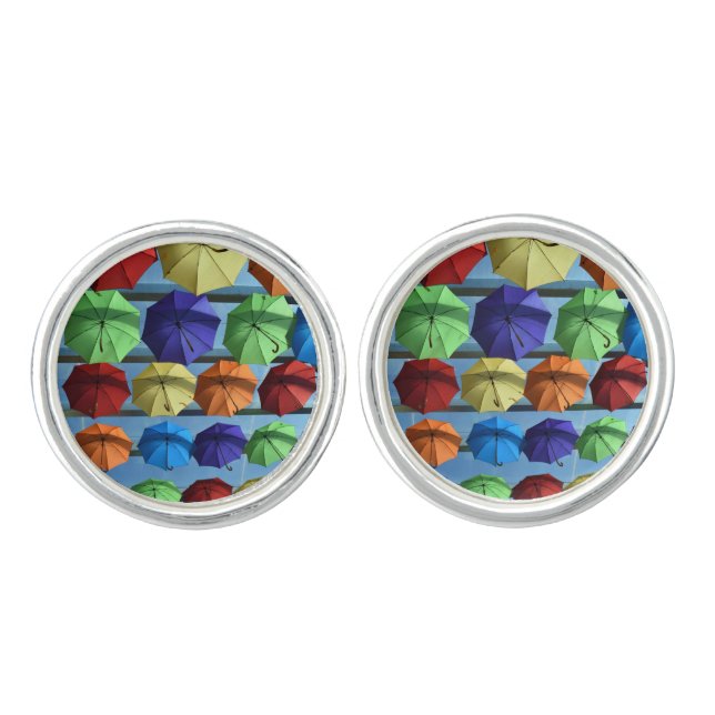 Colorful Protection Cuff Links (Front)