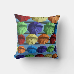 Colorful Protection Throw Pillow