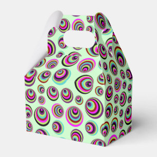 Colorful Psych Spots + your background & idea Favor Boxes