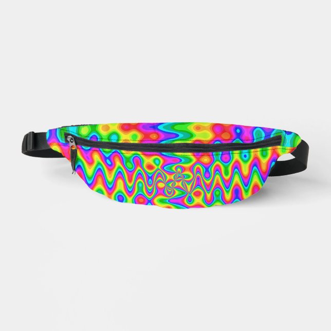 Colorful Psychedelic   Fanny Pack (Front)