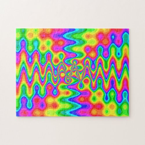 Colorful Psychedelic Puzzle