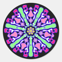 Colorful psychedelic Sticker #3
