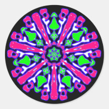Colorful Psychedelic Sticker #4