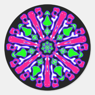Colorful Psychedelic Sticker #4