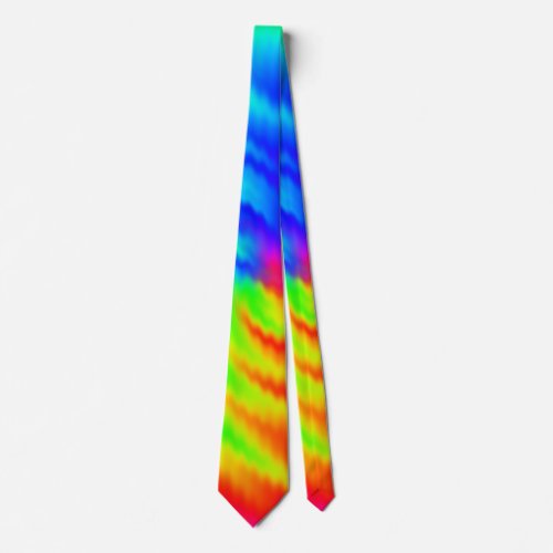 Colorful Psychedelic Tie Dye Spiral Pattern