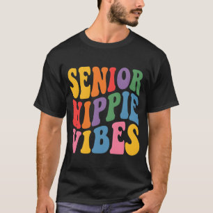 Colorful Psychedelic Typography T-Shirt
