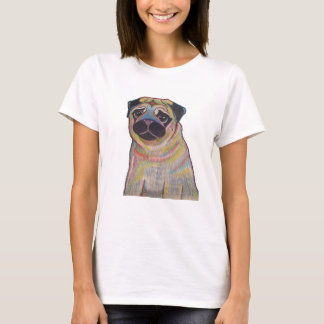 Colorful Pug T-Shirt