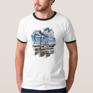 Colorful Pumpjack Image T-Shirt