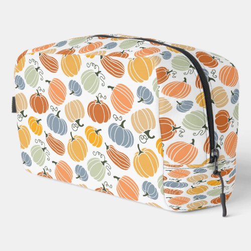 Colorful Pumpkin Gourd Pattern Dopp Kit