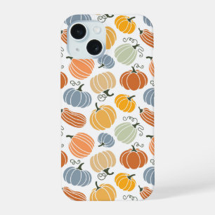 Colorful Pumpkin Gourd Pattern iPhone 15 Case