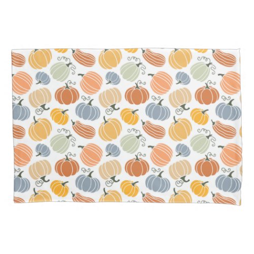 Colorful Pumpkin Gourd Pattern Pillow Case