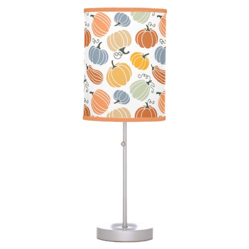 Colorful Pumpkin Gourd Pattern Table Lamp