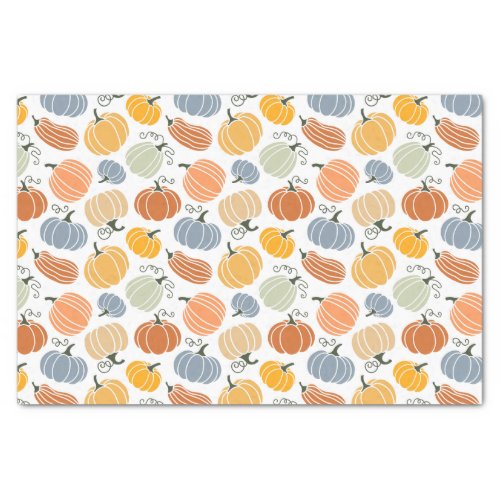 Colorful Pumpkin Gourd Pattern Tissue Paper