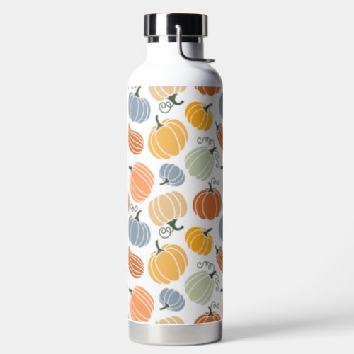 Colorful Pumpkin Gourd Pattern Water Bottle