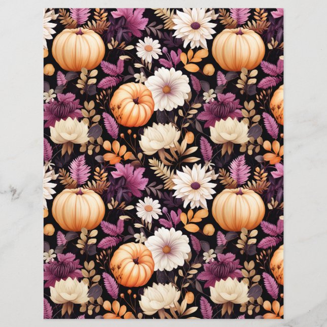 Colorful Pumpkin Pattern  (Front)