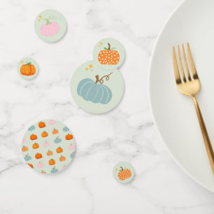 Colorful Pumpkins Confetti