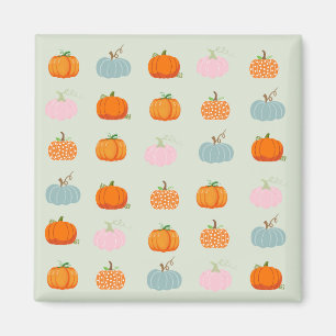Colorful Pumpkins Magnet