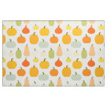 Colorful pumpkins pattern fabric