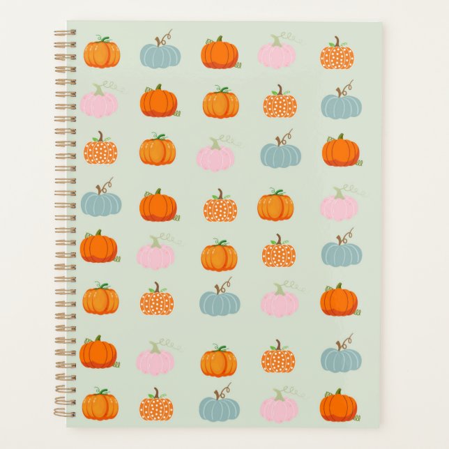 Colorful Pumpkins Planner (Front)