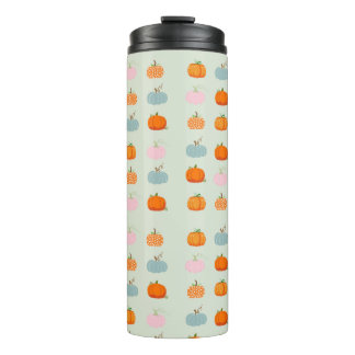 Colorful Pumpkins Thermal Tumbler