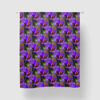 Colorful Purple Colors Abstract Blackout Curtains