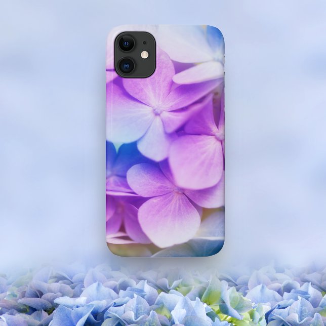Colorful Purple Hydrangea  Case-Mate iPhone Case (Creator Uploaded)