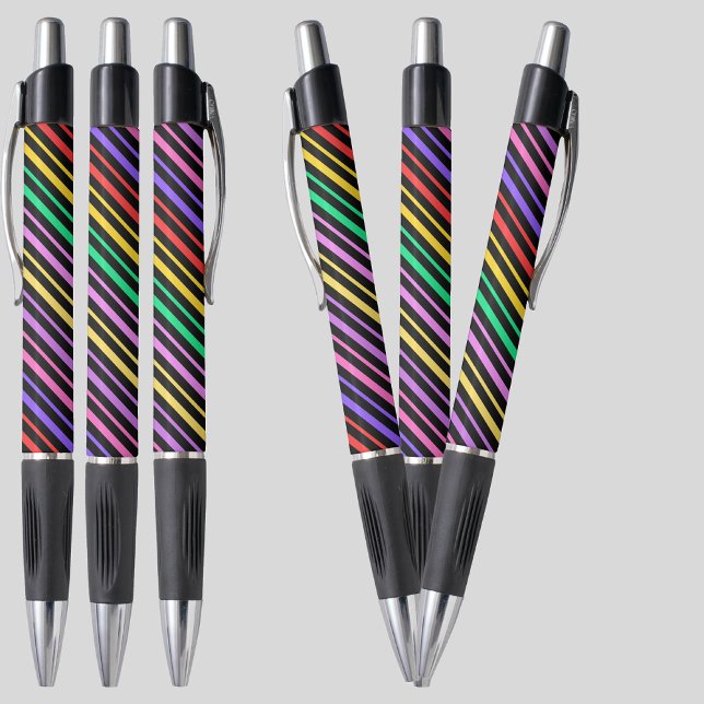 Colorful Purple Stripes Pattern          Pen (Creator Uploaded)