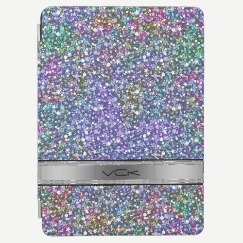 Colorful Purple Tint Glitter And Sparkles iPad Air Cover