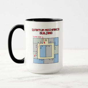 Colorful Quantum Mechanics Building Mug