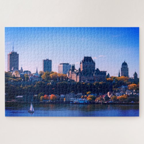 Colorful Quebec City Jigsaw Puzzle