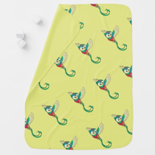 Colorful Quetzal Baby Blanket