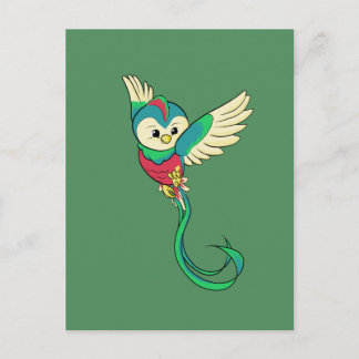 Colorful Quetzal! Postcard