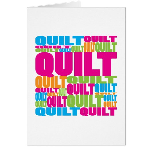 Colorful Quilt Cards (Front)