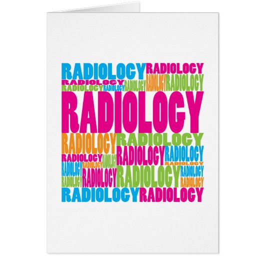 Colorful Radiology Cards (Front)