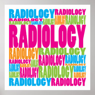 Colorful Radiology Poster