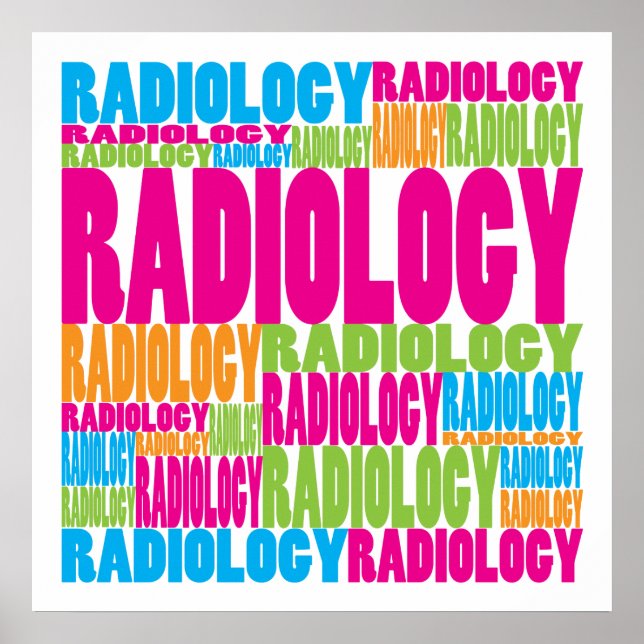 Colorful Radiology Poster (Front)