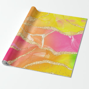 Rainbow Blush Pink Beige Boho Wrapping Paper Sheets, Zazzle in 2023