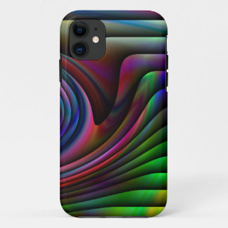 colorful rainbow art iphone case