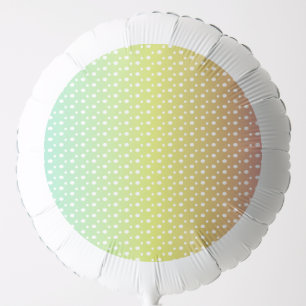 Colorful rainbow bubble gradient   balloon